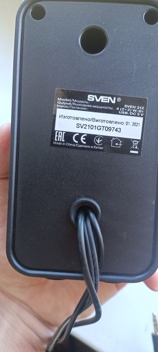 Колонки (динаміки)для ПК, ноутбука SVEN