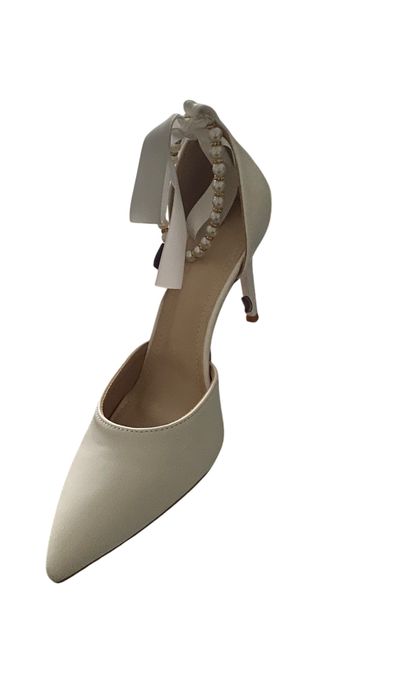 Білі підбори весільні 39 розміру