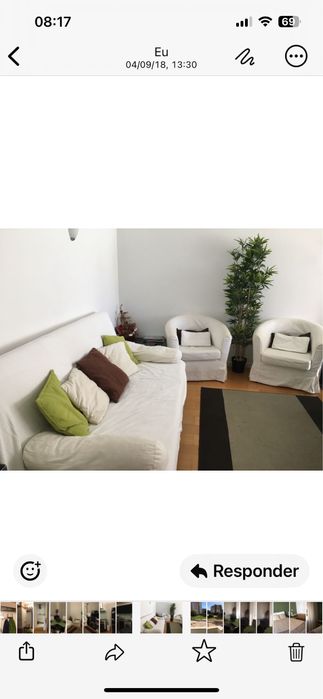 Sofa cama 3 lugares