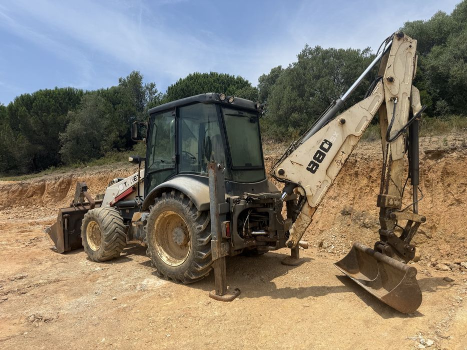 Retro excavadora terex 880 SX