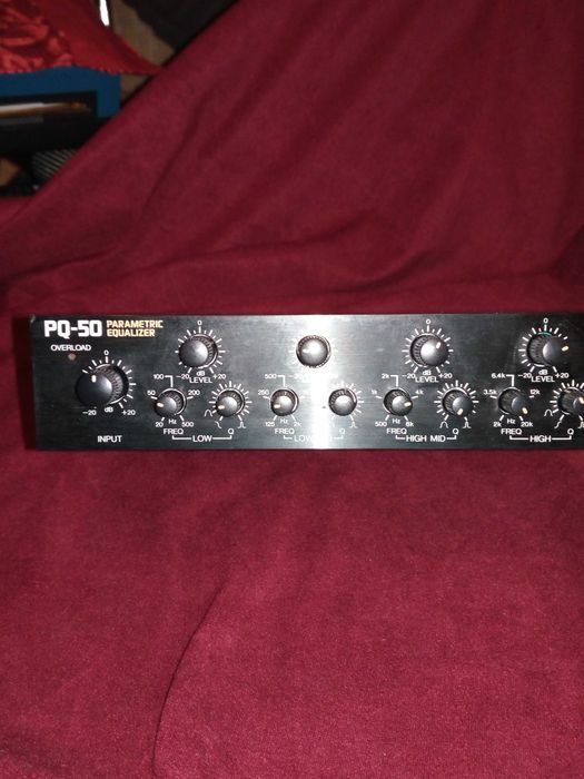 Boss PQ 50 Parametric Equalizer
