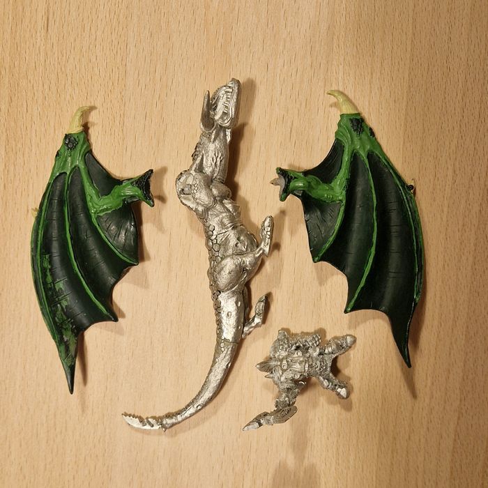 Warhammer Orc Warboss on Wyvern