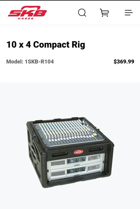 Rack SKB para DJ em excelente estado | Maia