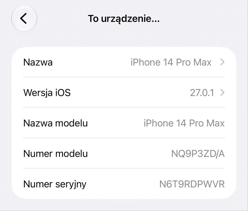 iPhone 14 pro max 128GB