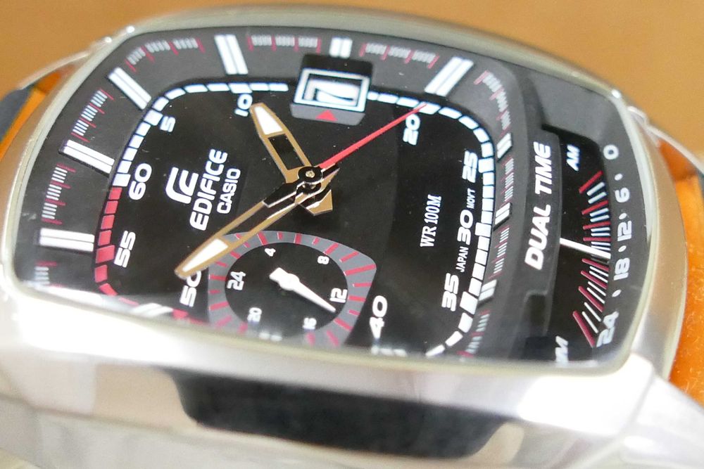 Casio EF 321 Dual Time ładny stan