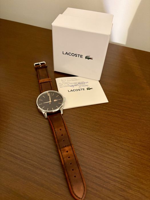 Relógio - Lacoste Vienna - Quartzo 42mm - Documentos e Garantia