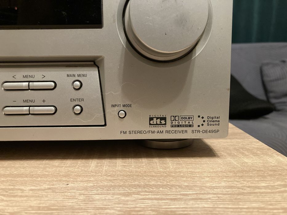 Amplituner Sony STR-DE495P | 2x 80W stereo | wzmacniacz 180W