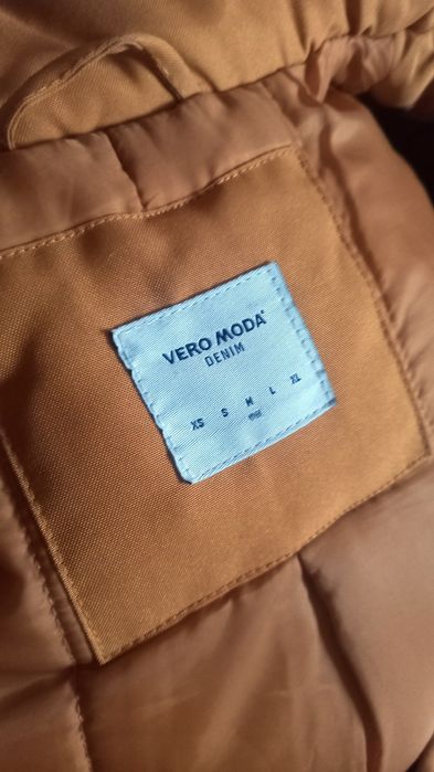 Куртка-парка Vero Moda жовта, розмір М, чудовий стан