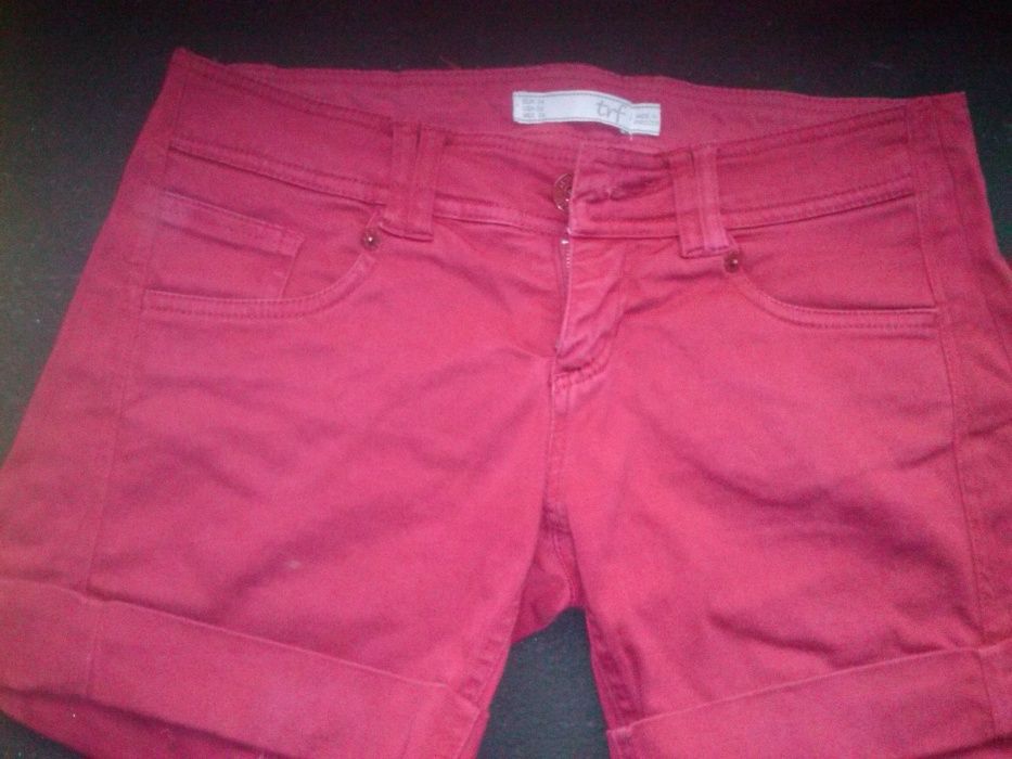7 calções de Ganga Bershka