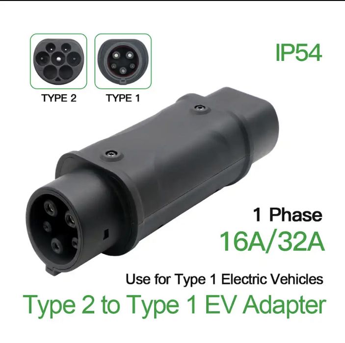 Перехідник Tesla J1772 / Type1 / Type2 / GBT CСS combo 2