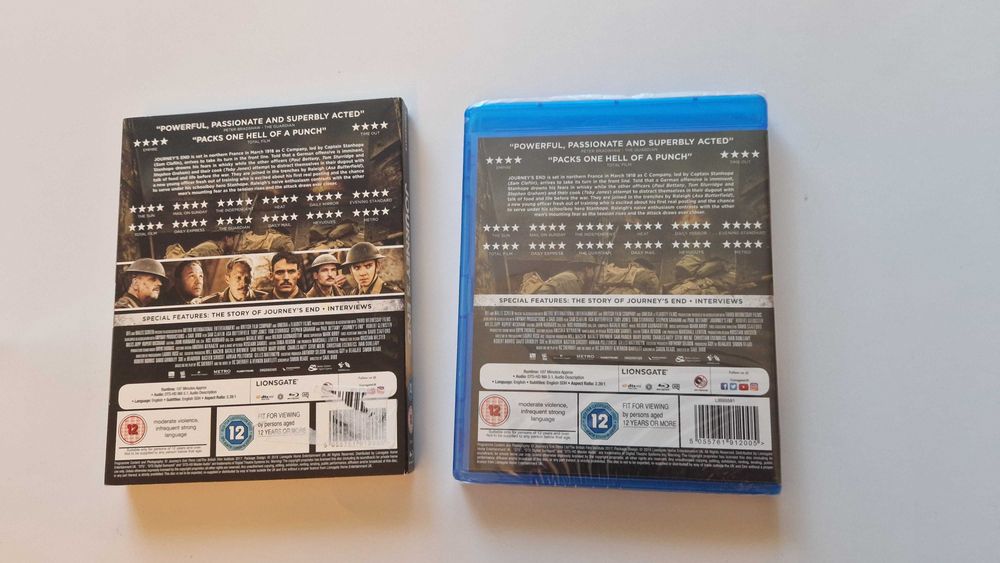 blu ray Journeys end Kres drogi w slipcover