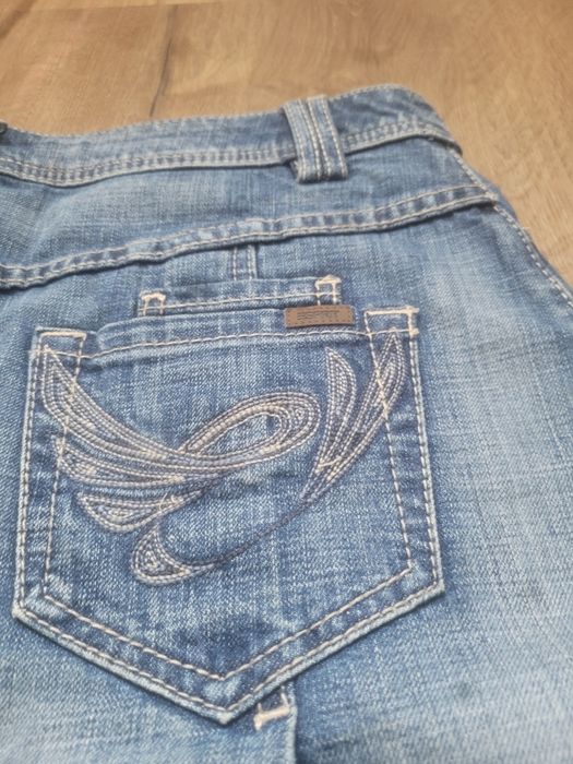 Spódniczka dżinsowa damska, szer.w pasie43cm.