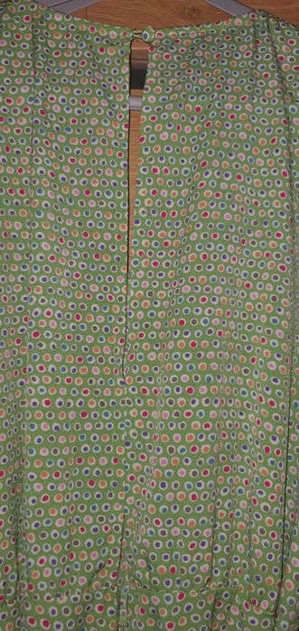 Cudny zielony kombinezon letni damski przewiewny 38 M