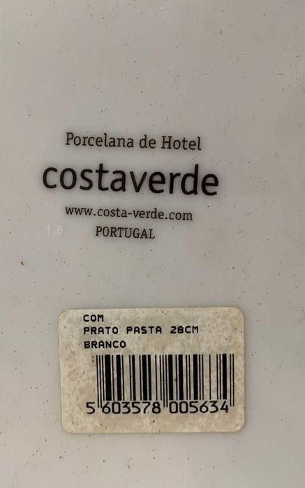 Prato para Pasta Massas