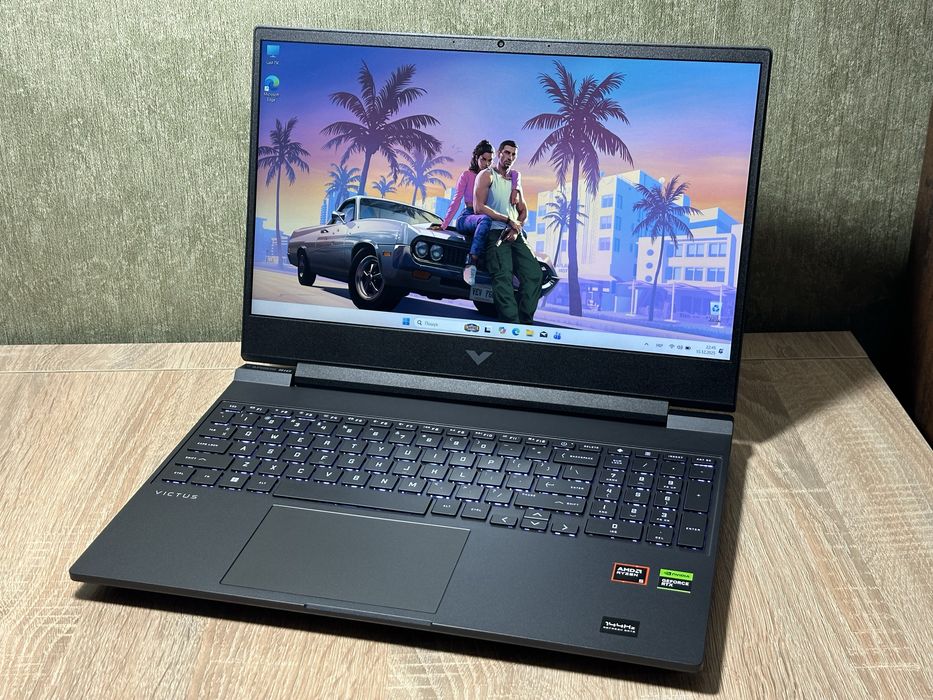 Новий! RTX 4050 6gb! HP Victus 15! Ryzen 5 8645HS! 16DDR5
