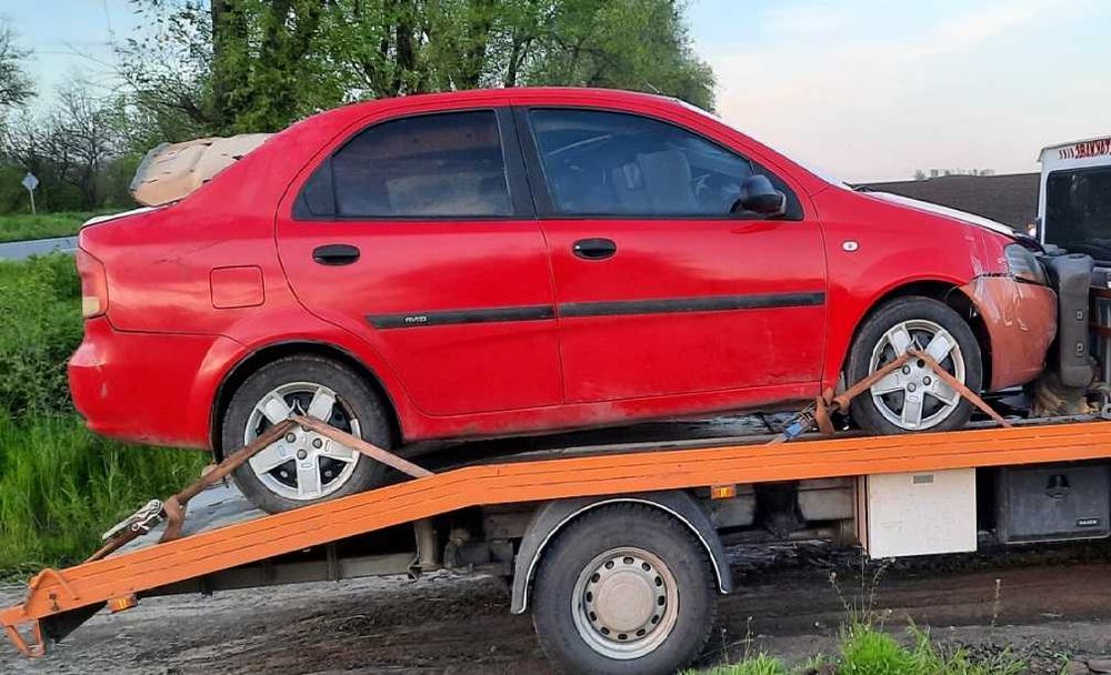РАЗБОРКА Комплект  ( Капот Крыло + бампер ) Chevrolet Tacuma Aveo