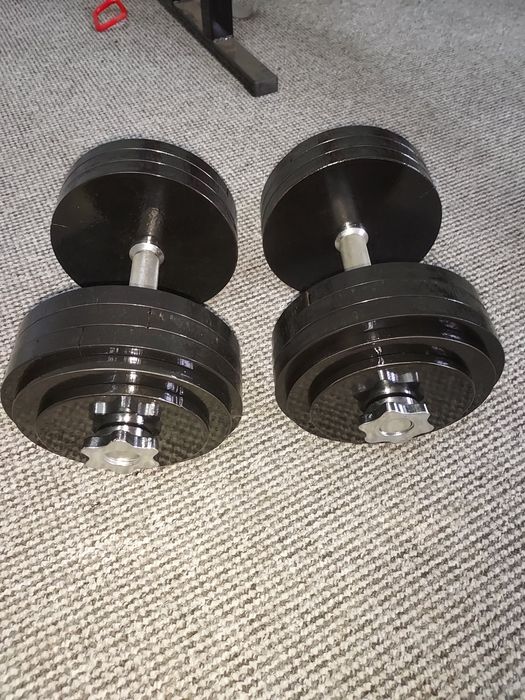 Hantle sztangielki 2x40kg 35cm/28mm
