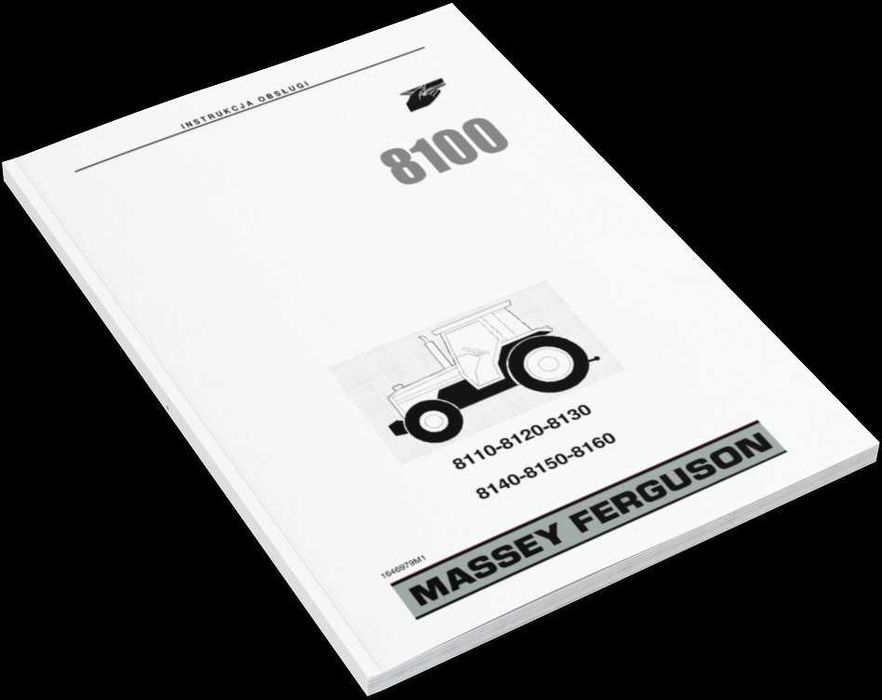 MF 8110; 8120; 8130; Massey Ferguson Instrukcja obsługi Ferguson