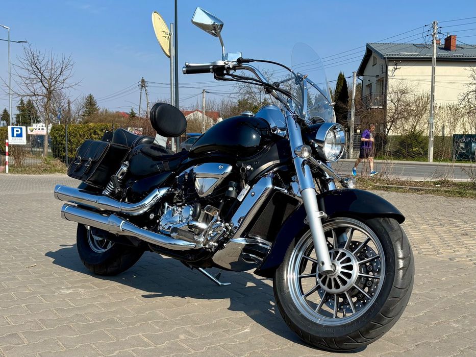 Hyosung  ST7, Warszawa, cruiser, chopper silnik V2 Suzuki