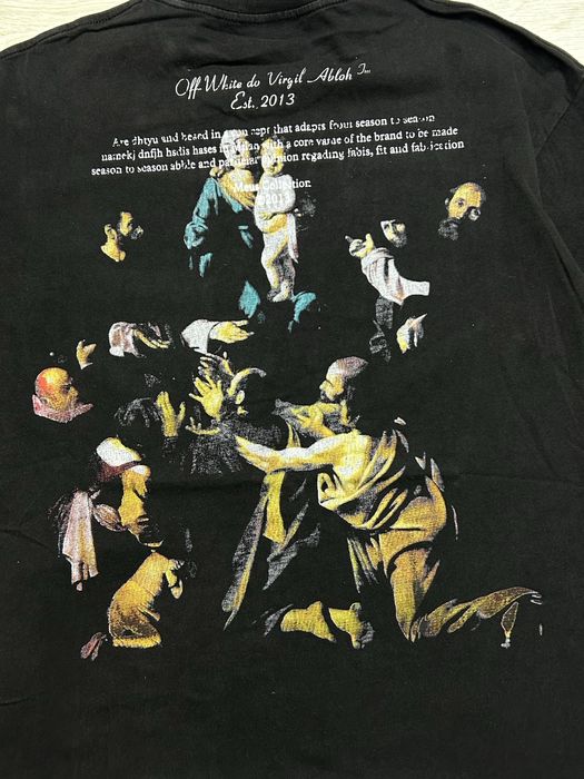 Футболка Off-White Caravaggio Meus Collection | футба Офф Вайт