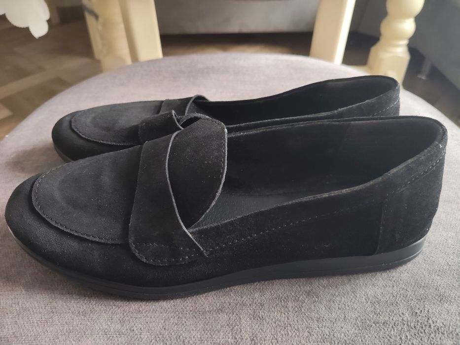 Замшеві мокасини