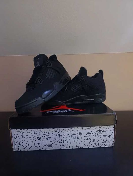 Jordan 4 Retro Black Cat R.46