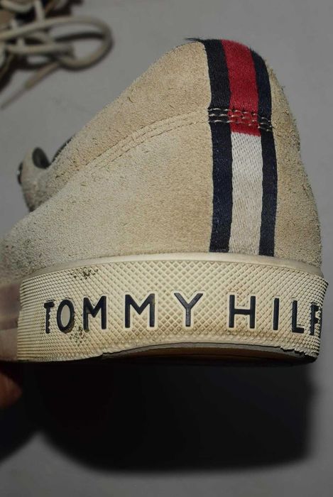 Tommy Hilfiger buty trampki zamszowe korkowa wkładka 44
