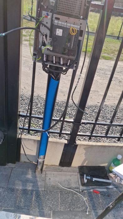 Korytko instalacyjne 60x60 mm L=98 cm Antracyt