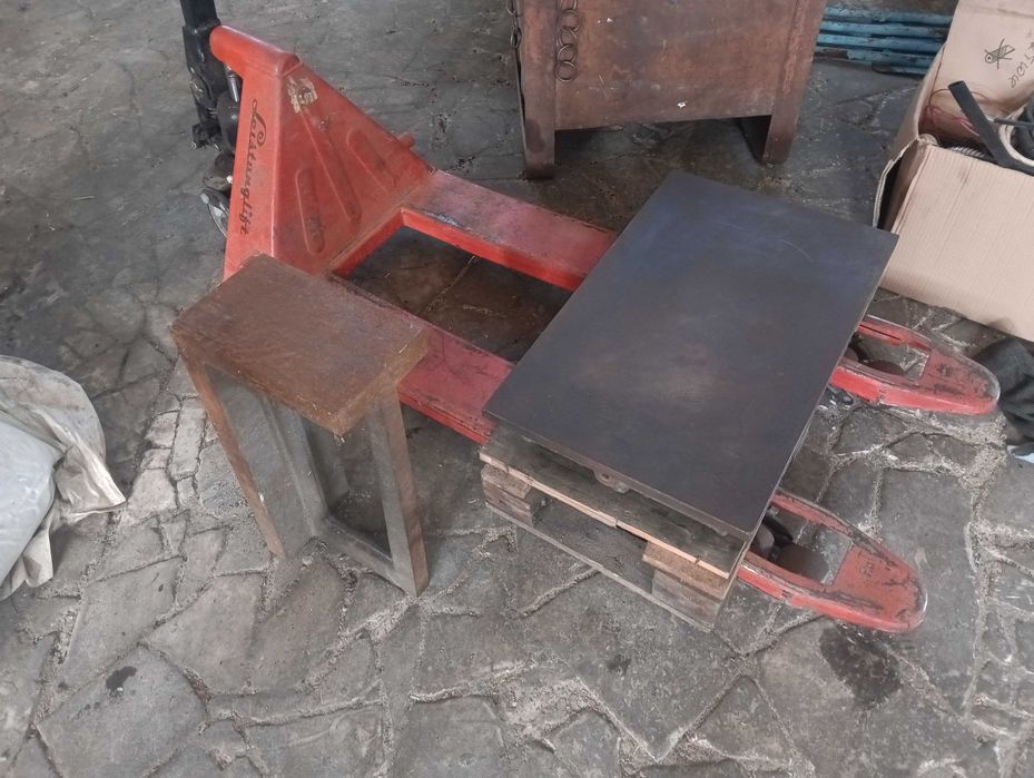 Повірочна чавунна плита 630×400 мм + повірочний кутник