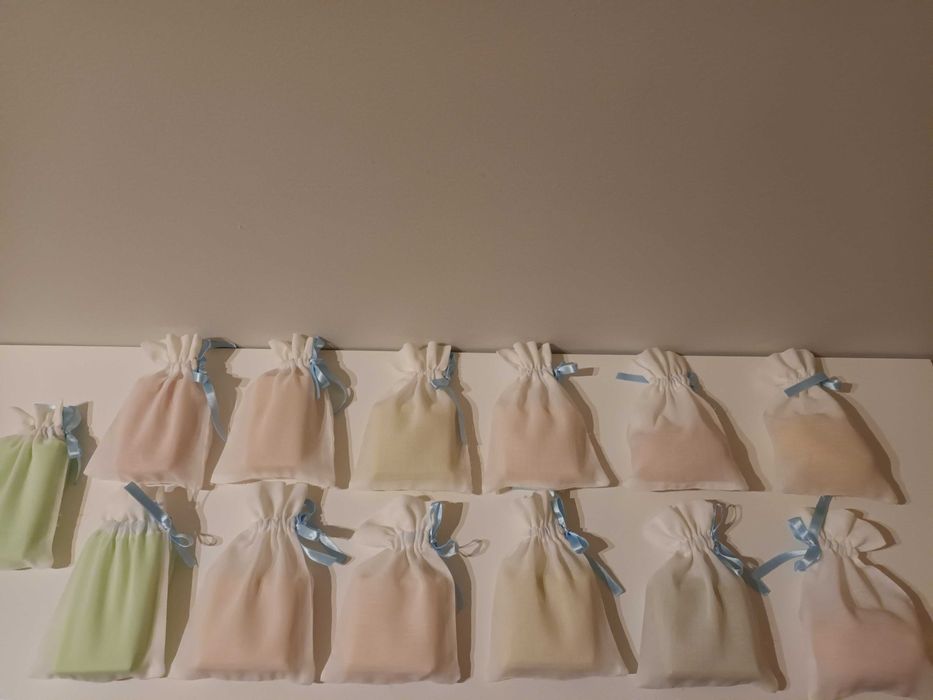 Saquinhos com sabonetes de cheiro