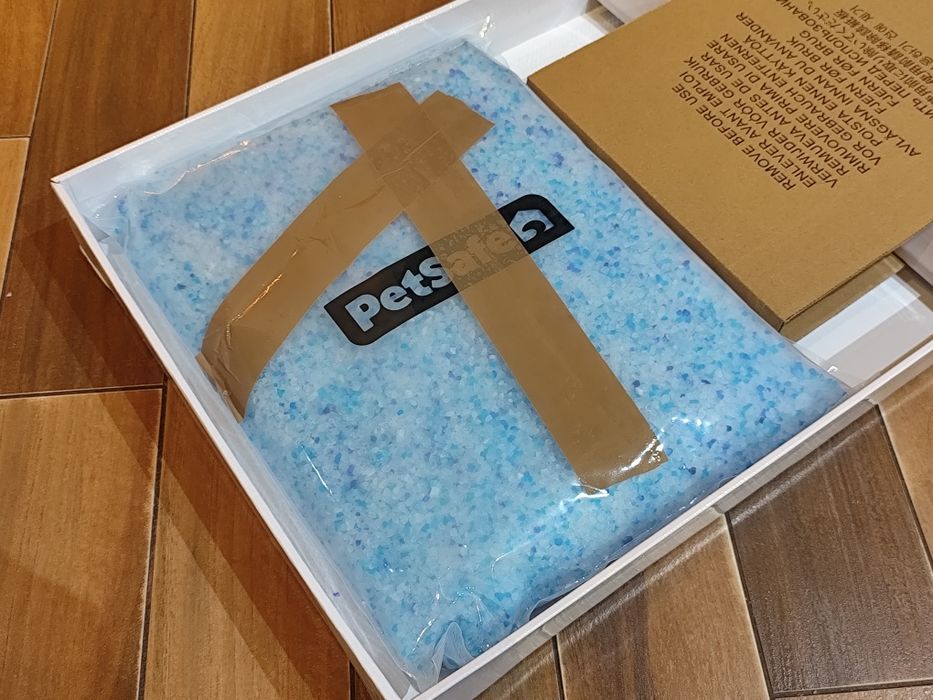 Żwirek silikonowy PetSafe 2,44 l + taca ScoopFree