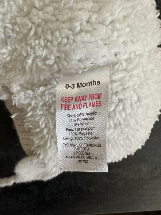 Перша шапка, шапка зима 0-3 місяці