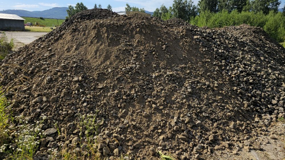 Kliniec tłuczeń drogowy  0-63 mm  Recykling,  zwietrzelina.