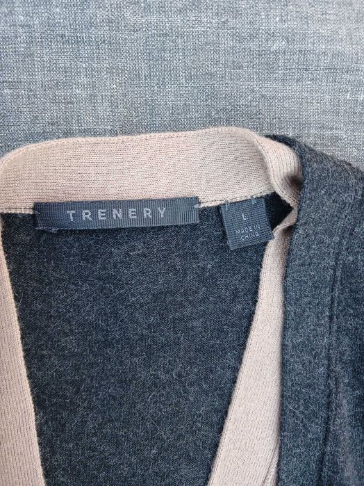 Кардиган Trenery шерсть + шелк (джемпер, свитер шерстяной светр вовна)