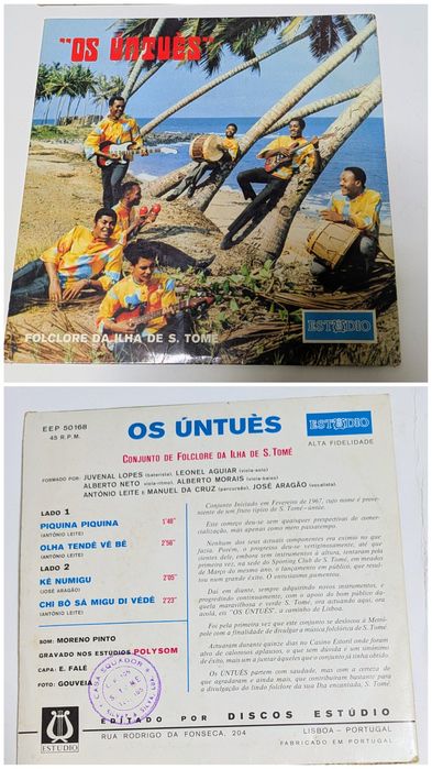 Música Africana, vinil anos 60/70