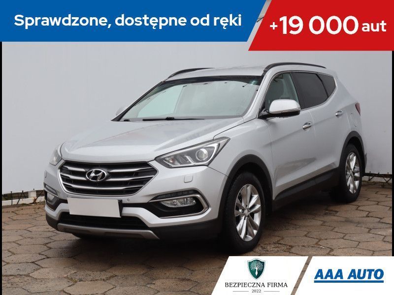 Hyundai Santa Fe 2.2 CRDi Blue, Salon Polska, Serwis ASO, 200 KM, Automat, Navi, Xenon,