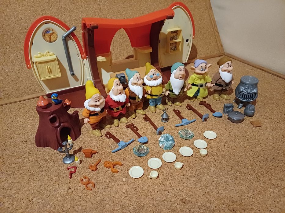 Branca de neve e os sete anões.