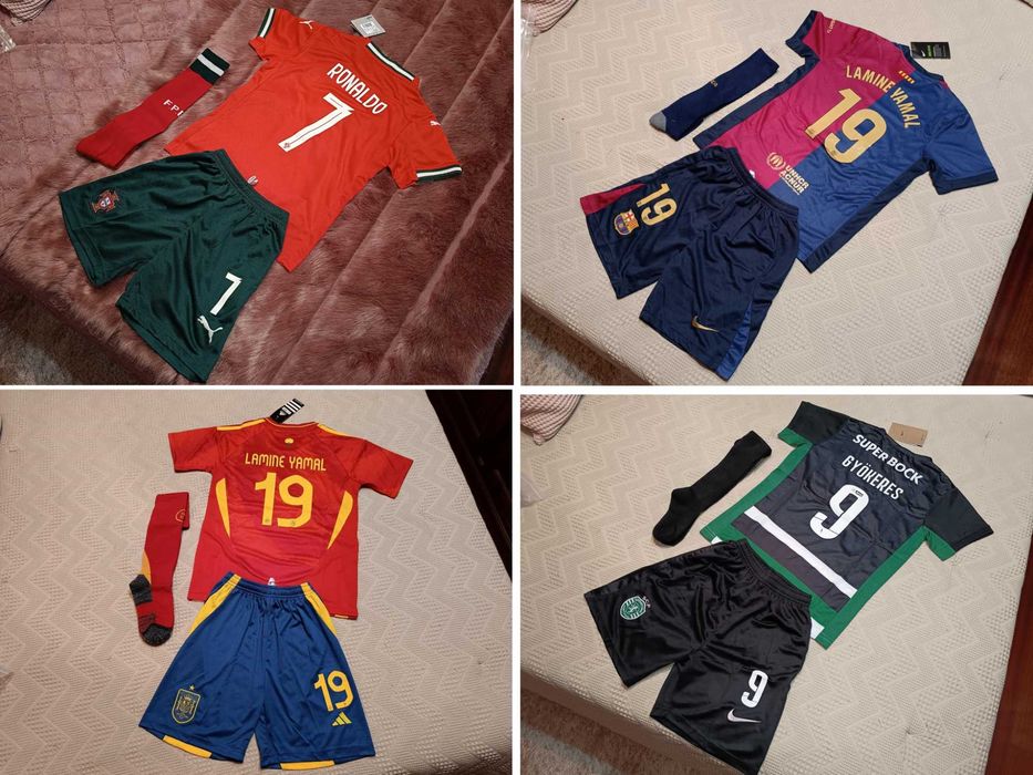 Camisola CRIANÇA Lamine Yamal Equipamento BARCELONA | NOVO