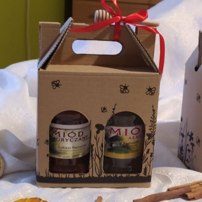 Mikołajki prezent miód upominek