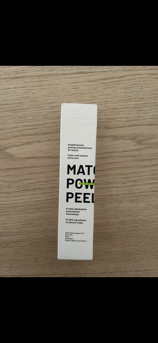 matcha power peel veoli botanica peeling