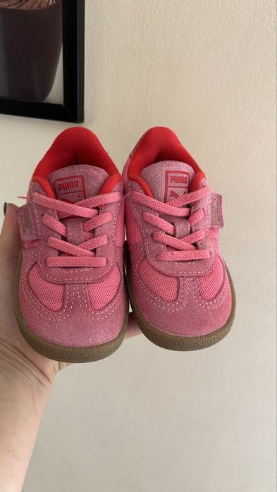 Кросівки кеди  Puma palermo Love рожеві 22 розмір