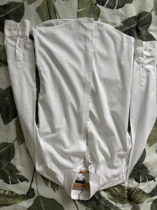 Koszula męska typu „hidden button-down”