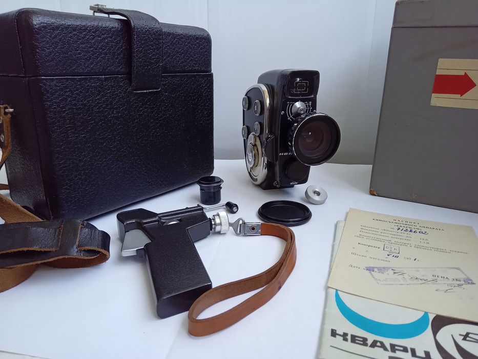 Киносъемочный аппарат "Кварц 2М" времен СССР.: 1 800 грн. - Відеокамери ...