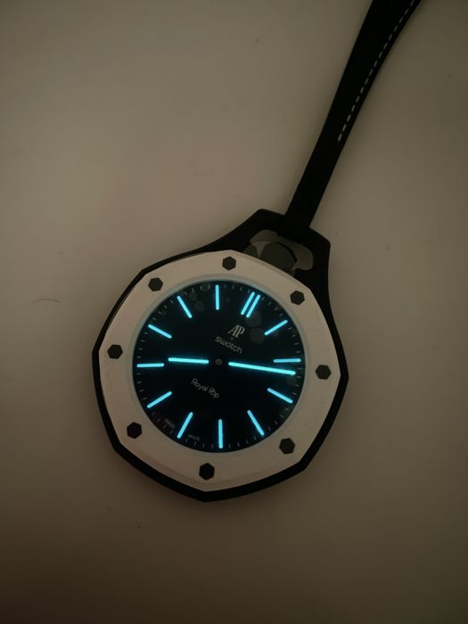 Audemars Piguet x Swatch Bioceramic Royal Pop Ocho Negro