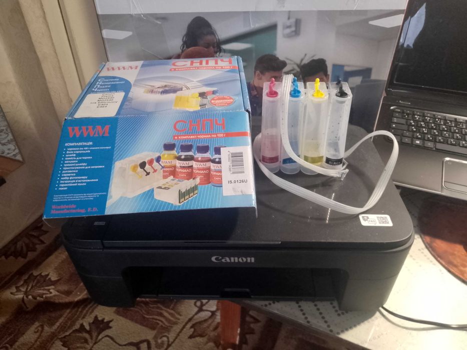 МФУ  Canon Pixma 2025 р.+ СБПЧ