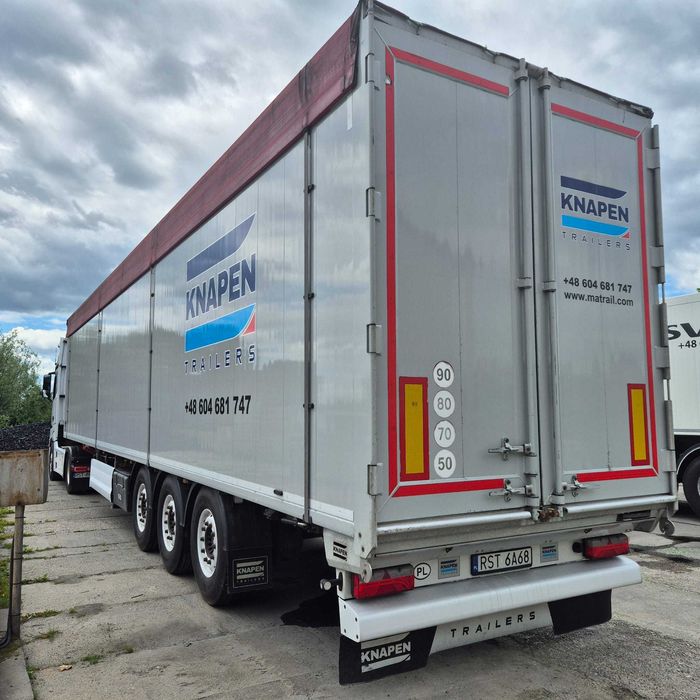 Knapen naczepa ruchoma podłoga super stan podłoga 8 mm