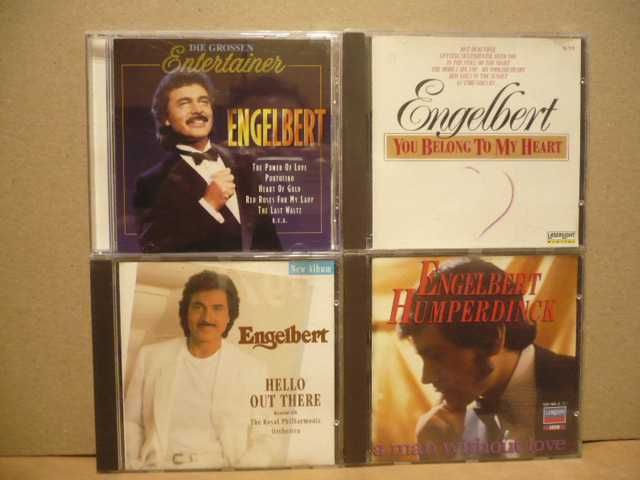 Wyprzedaż płyt CD Engelbert Humperdinck.Zapraszam. 25 x CD