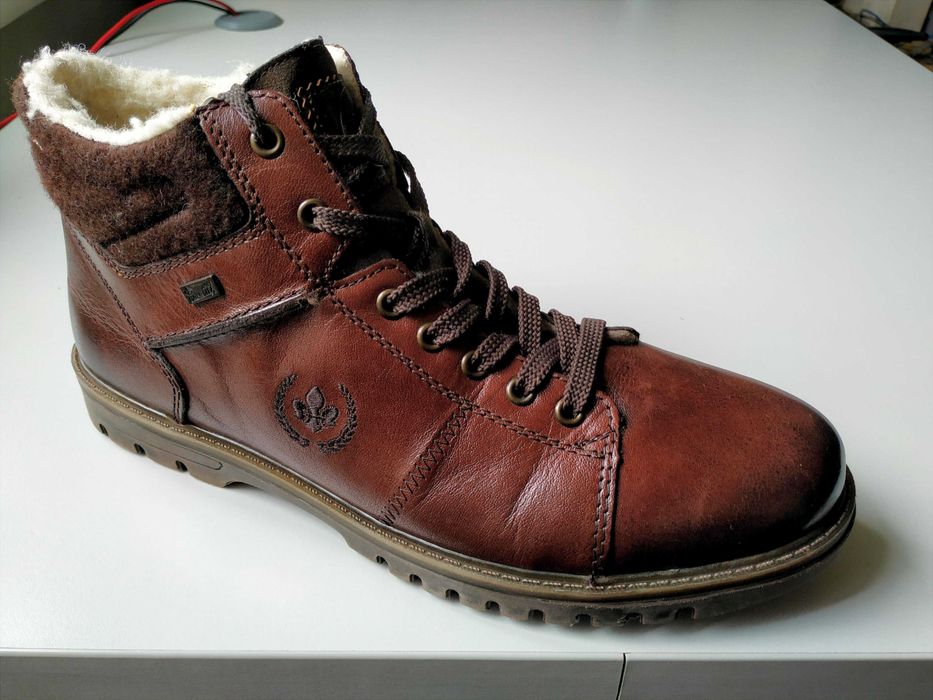 Rieker чоловічі черевики  43 Розмір , 29 см кеди хайтопи туфлі ( як ECCO , Geox , Skechers , Clarks ) ботинки полуботинки  взуття обувь