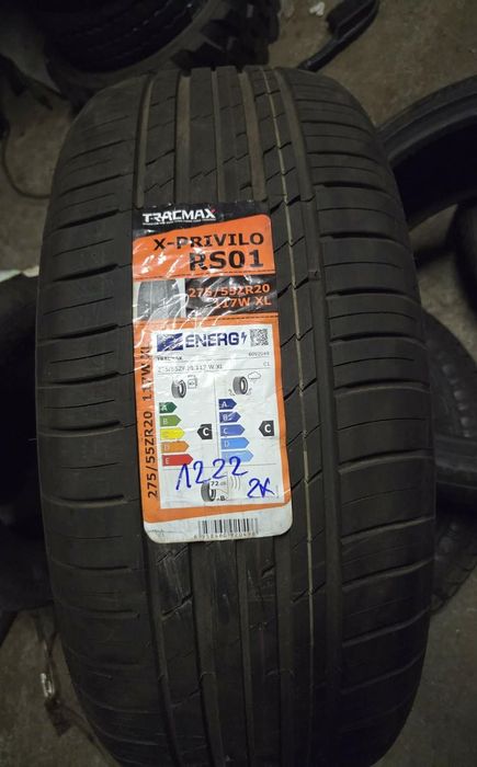 Nowa Opona LATO 20 275/55 R20 117W Tracmax X-privilo RS01 XL 275/55 R20 117W  - dot 2022 2szt