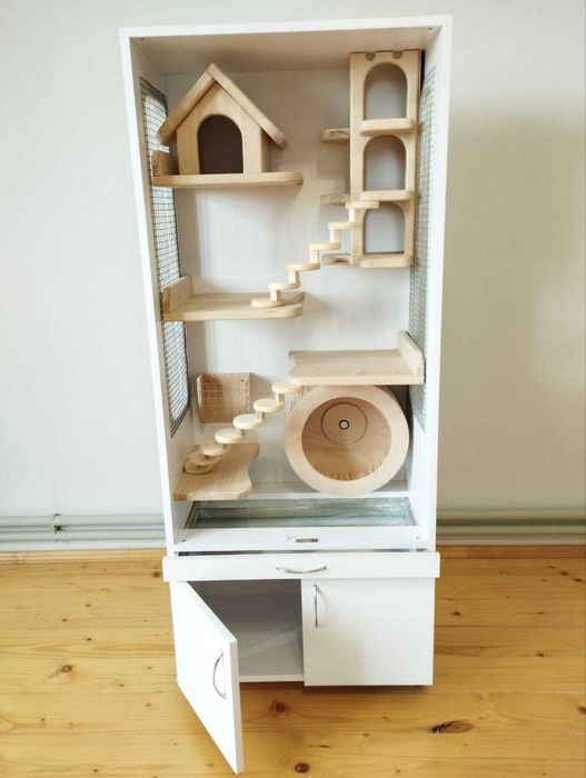 Виготовлення вітрин для шиншил, білок та дегу під замовлення